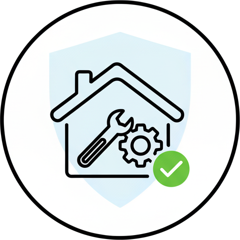 Icon für Bau und Sanierung